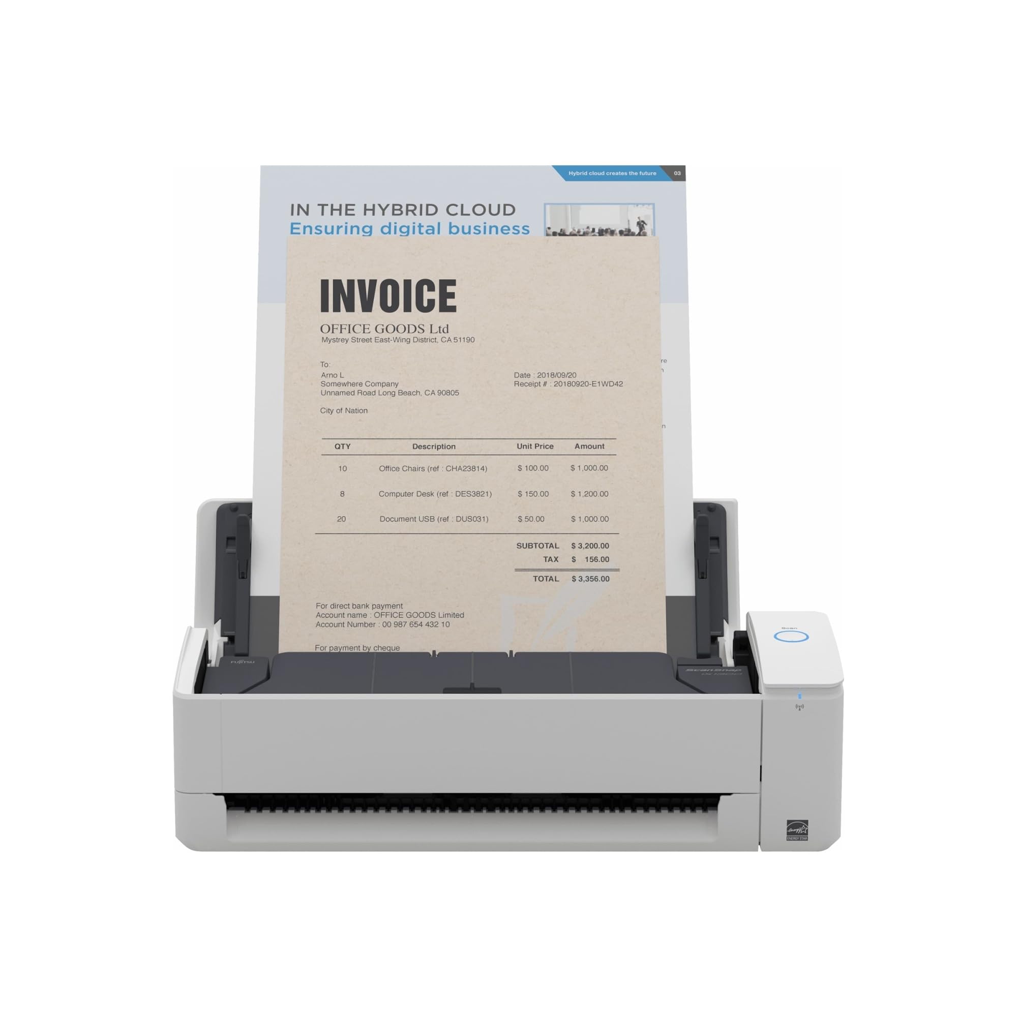 富士通 - ScanSnapiX1300 Amazon.com: FUJITSU SCANSNAP IX1300 TAA : Office Products